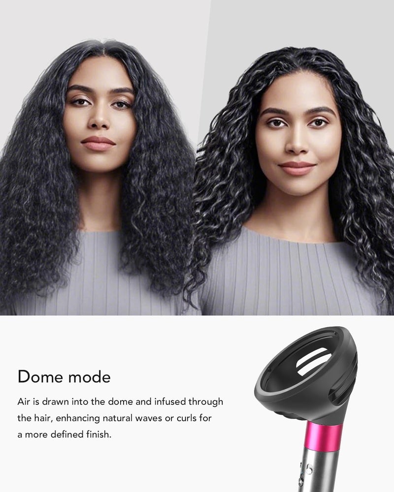 TOSAGE Wave+Curl Diffuser For Dyson Airwrap Styler, Upgraded Diffuser Nozzle Attachment For Dyson Airwrap Hs01 Hs05 Hs08 For Wavy Curly Or Coily Hair Type - Image 4